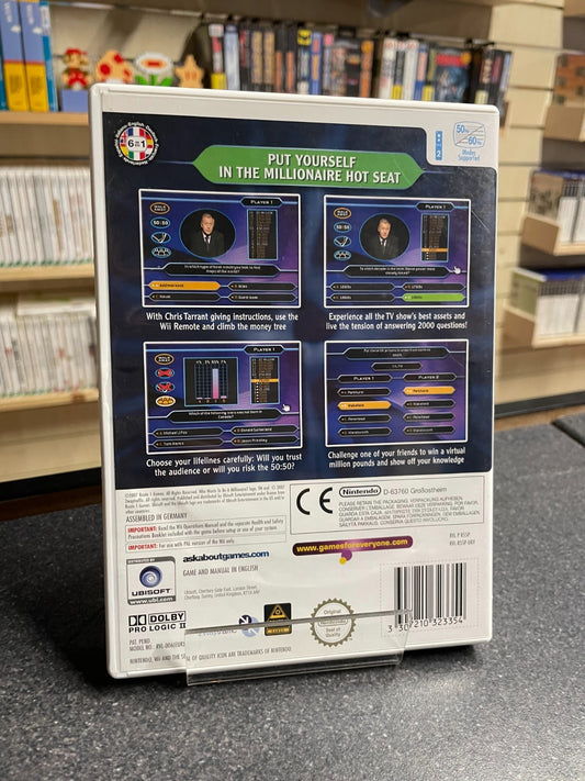 Who Wants to be a Millionaire: 1st Edition - Nintendo Wii  - Boxed with Manual