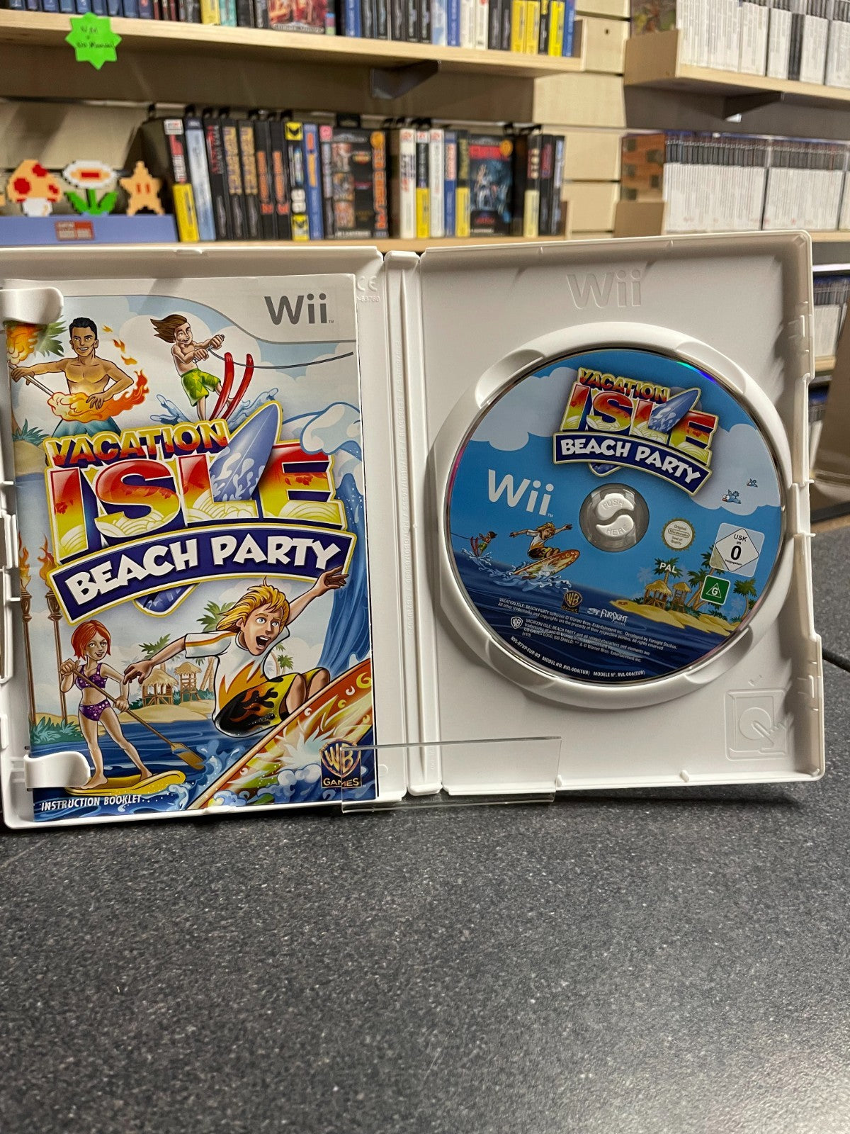 Vacation Isle Beach Party- Nintendo Wii  - Boxed with Manual