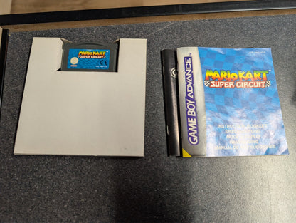 Mario Kart Super Circuit - Nintendo Gameboy Advance GBA - Boxed CIB