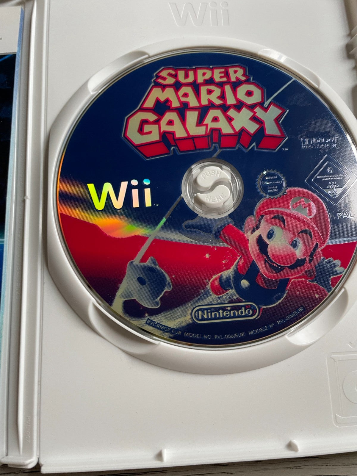 Super Mario Galaxy - Nintendo Wii - Complete with Manual
