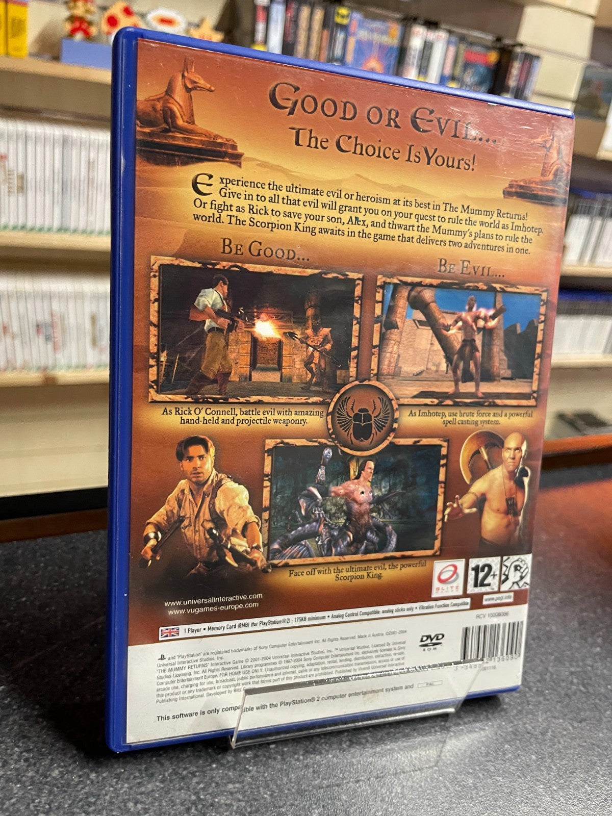 The Mummy Returns - Sony Playstation 2 PS2 - Boxed w/Manual