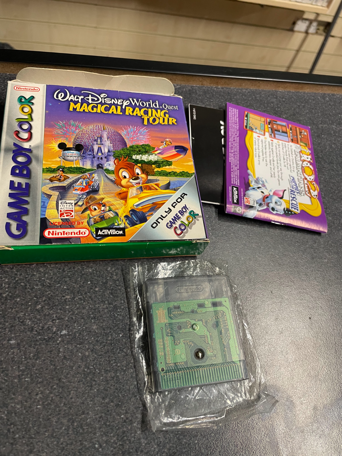Walt Disney World Quest Magical Racing Tour -  GameBoy Color - Boxed & Complete