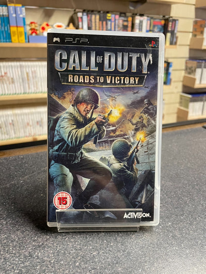 Call of Duty: Roads to Victory - Sony PSP - Boxed with Manual