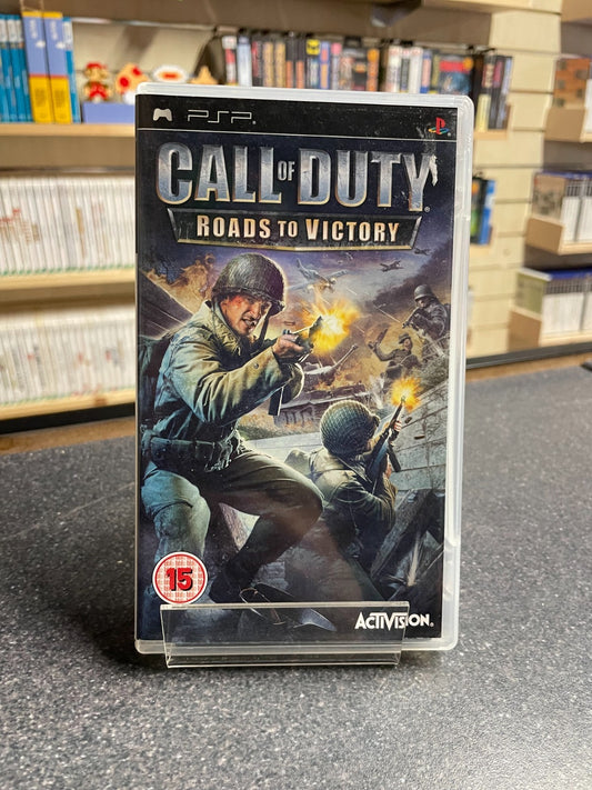 Call of Duty: Roads to Victory - Sony PSP - Boxed with Manual