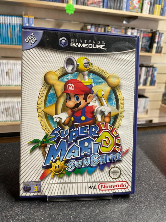 Super Mario Sunshine - Nintendo Gamecube -Boxed with Manual