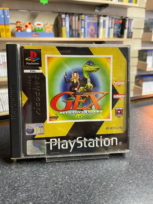GEX : Deep Cover Gecko - Sony Playstation One PS1 - Boxed with Manual