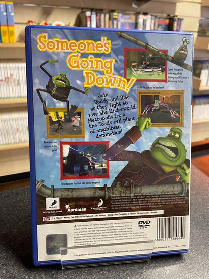 Dreamworks Flushed Away - Sony Playstation 2 PS2 - Boxed w/Manual