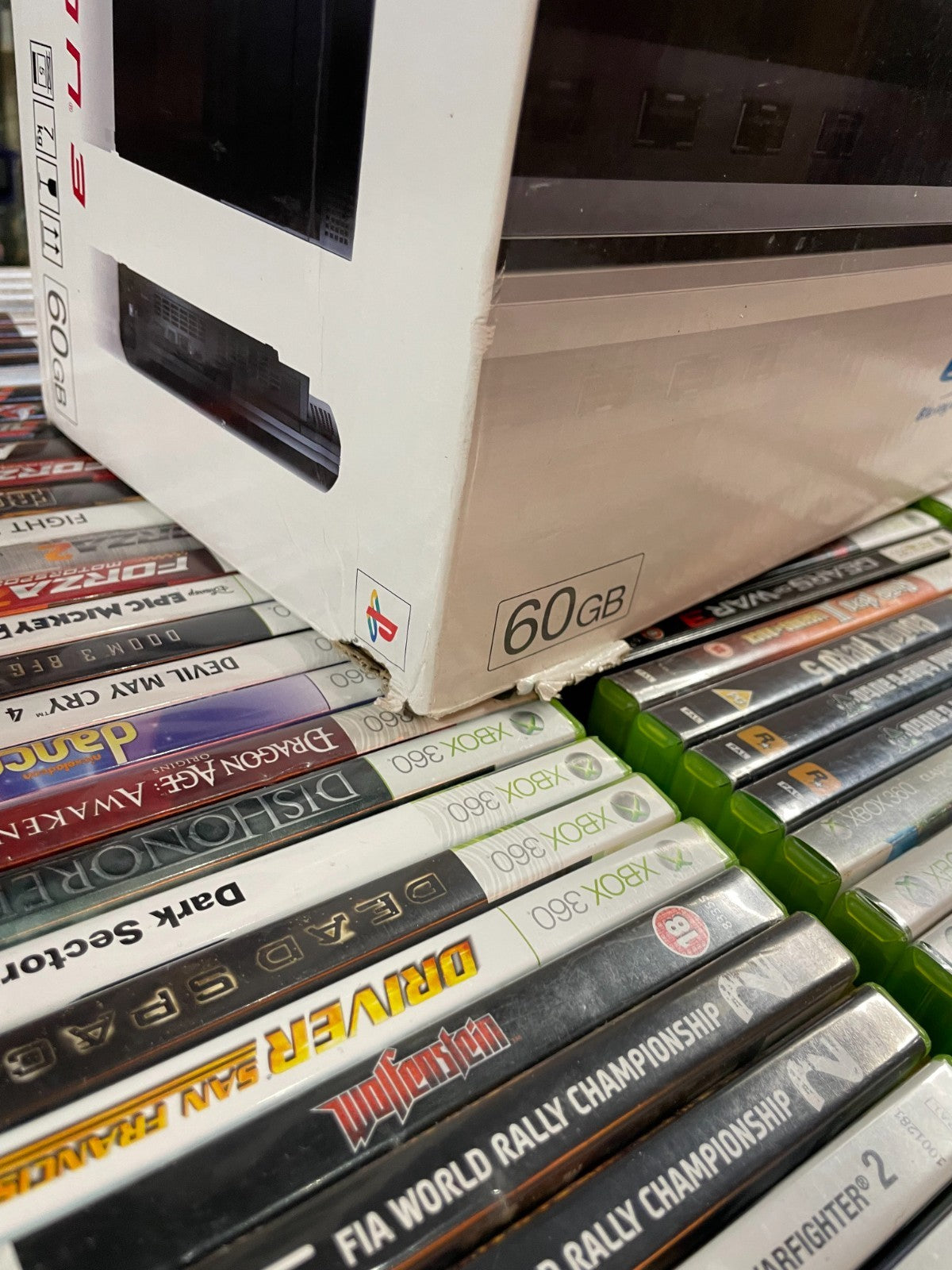 PS3 60GB Backwards Comp - Boxed - Two Controllers