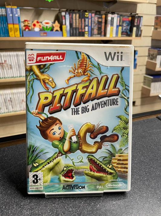 Pitfall: The Big Adventure - Nintendo Wii  - Boxed with Manual