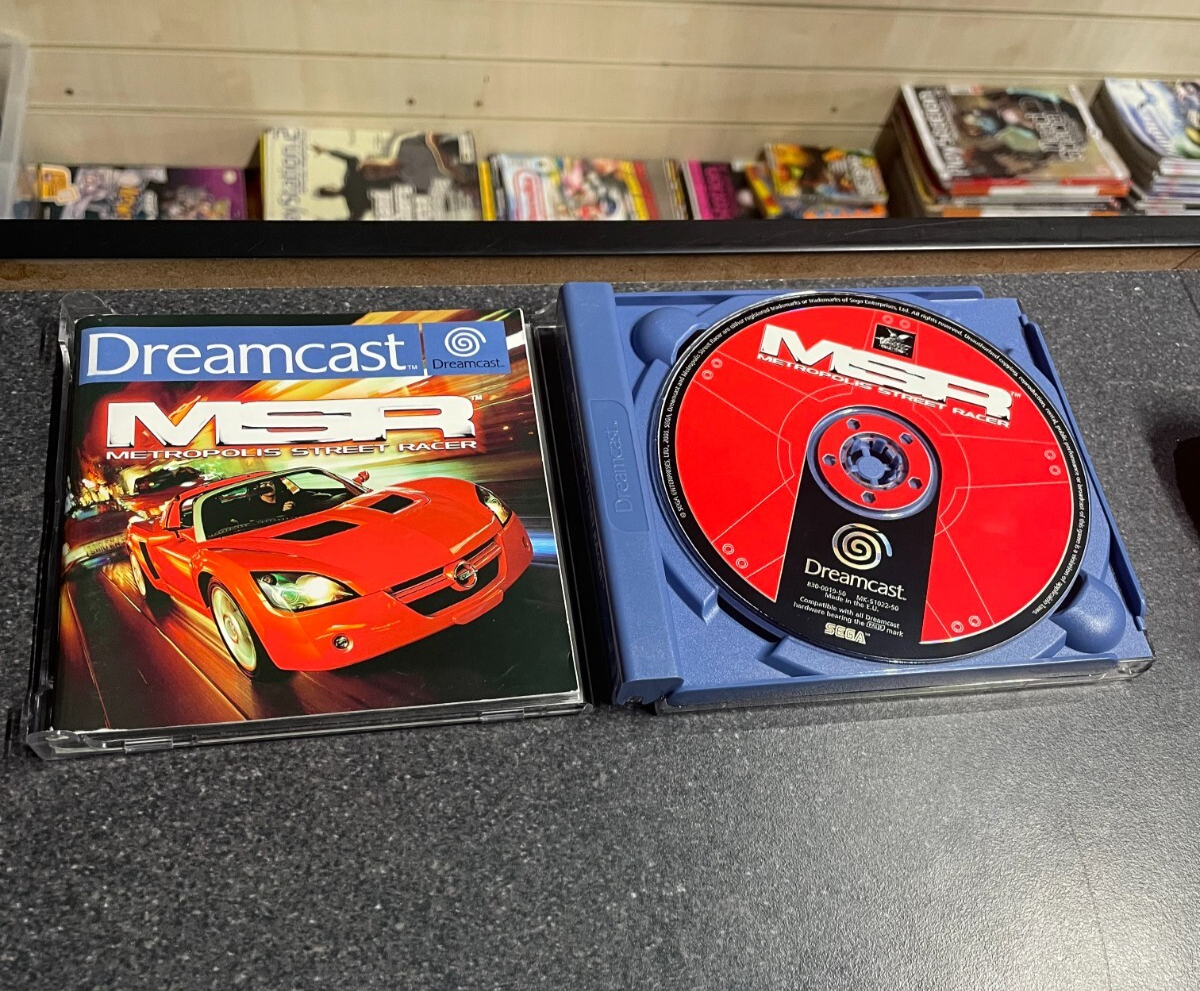 MSR Metropolis Street Racer - SEGA Dreamcast - Complete with Manual