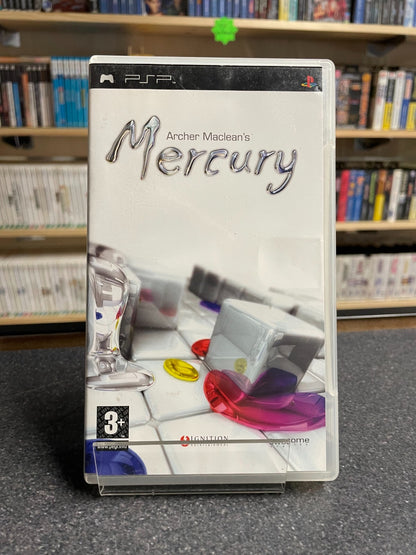 Archer Maclean's Mercury - Sony - PSP - Complete with Manual