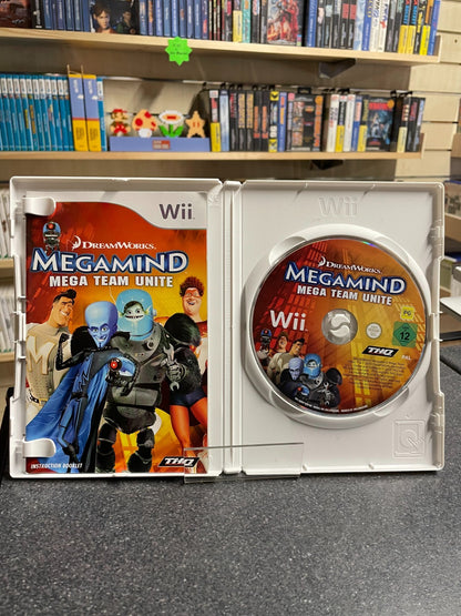 DreamWorks Megamind: Mega Team Unite - Nintendo Wii - Boxed with Manual