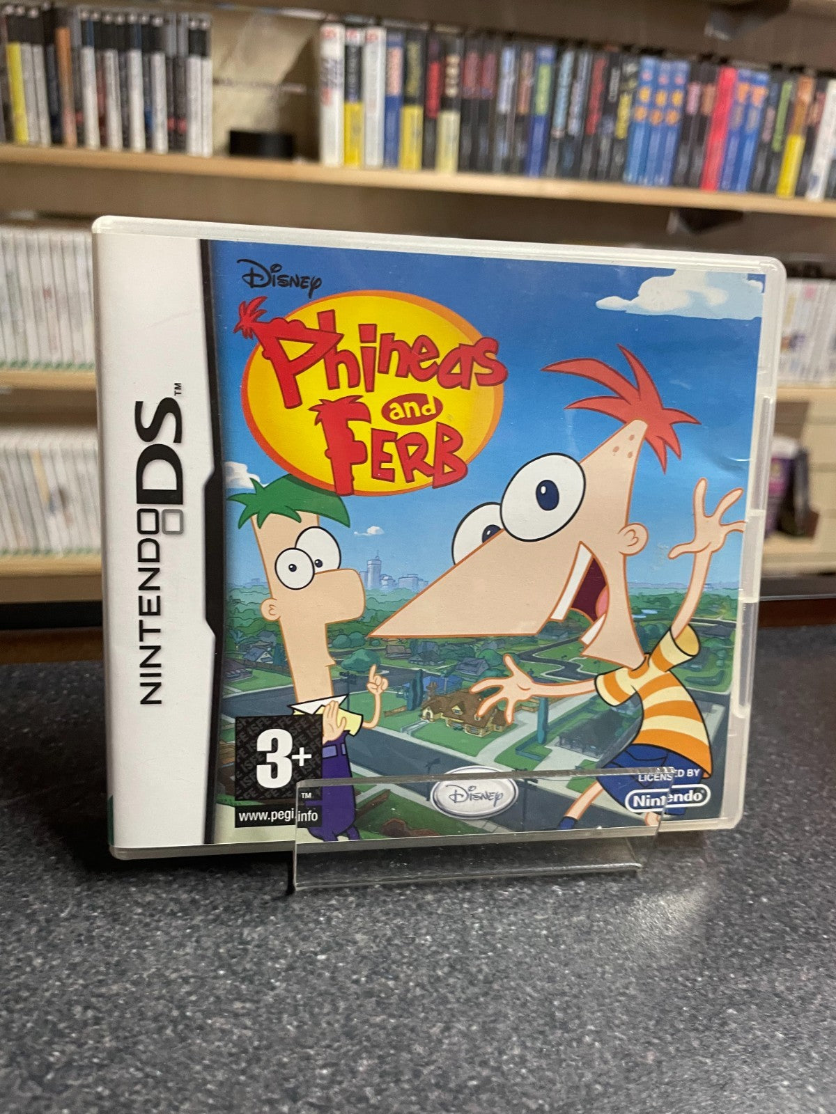 Disney Phineas and Ferb - Nintendo DS - Boxed with Manual