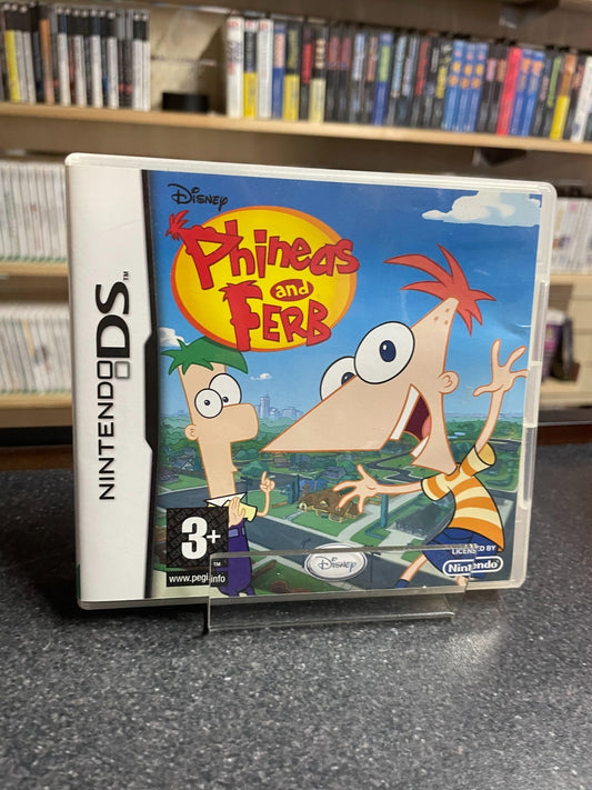 Disney Phineas and Ferb - Nintendo DS - Boxed with Manual