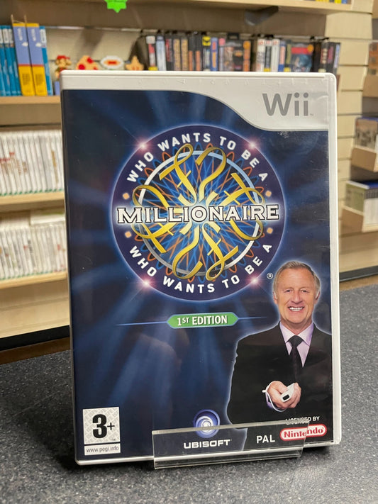 Who Wants to be a Millionaire: 1st Edition - Nintendo Wii  - Boxed with Manual