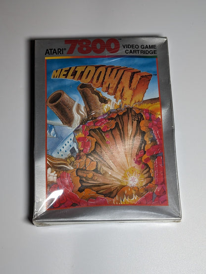 Meltdown - Atari 7800 - Brand New & Sealed (See Description)