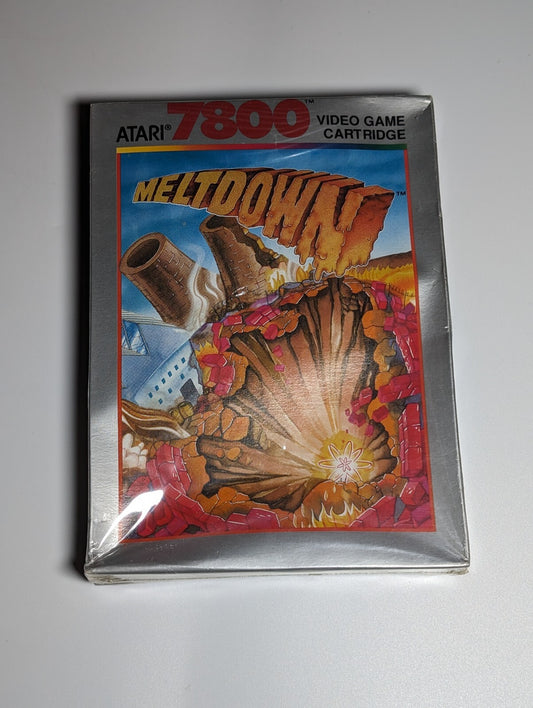 Meltdown - Atari 7800 - Brand New & Sealed (See Description)