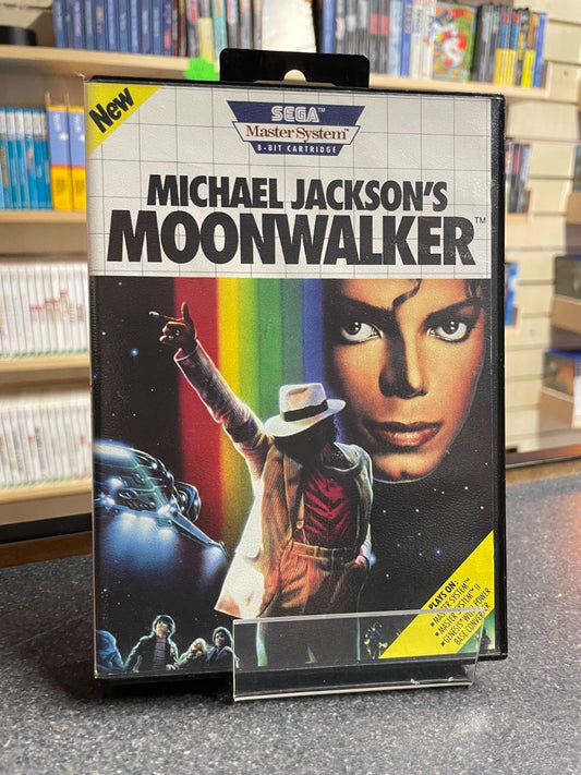 Michael Jackson's: Moonwalker - Sega Master System - Boxed with Manual - USA
