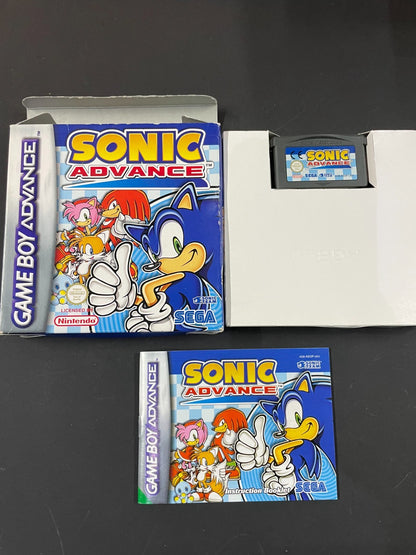 Sonic Advance - Nintendo Game Boy Advance -Complete w/Manual