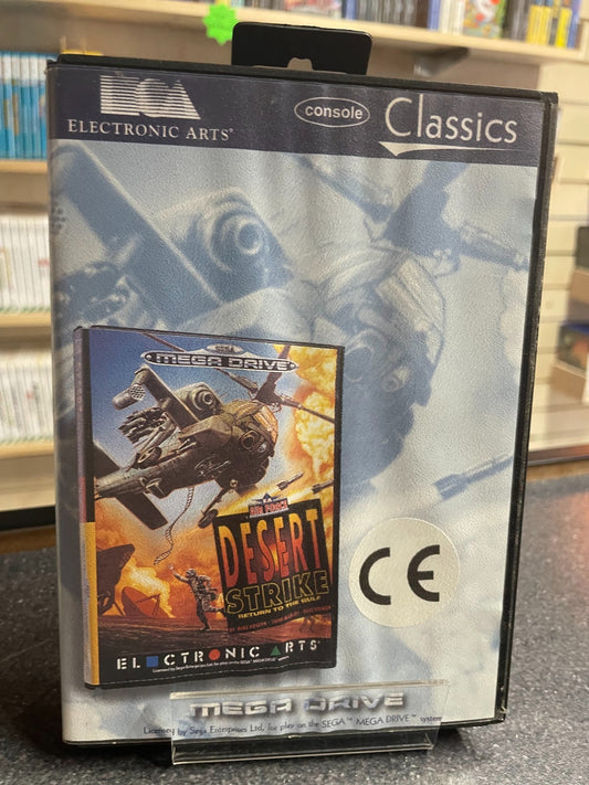 Console Classics Dessert Strike- SEGA Mega Drive - Boxed no Manual