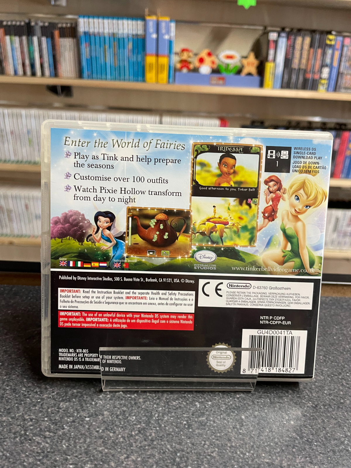 Disney Tinker Bell - Nintendo Ds - Boxed With Manual