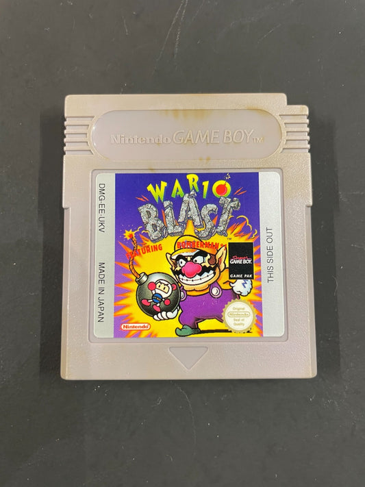 Wario Blast ft. Bomberman - Nintendo Game Boy - Cart Only