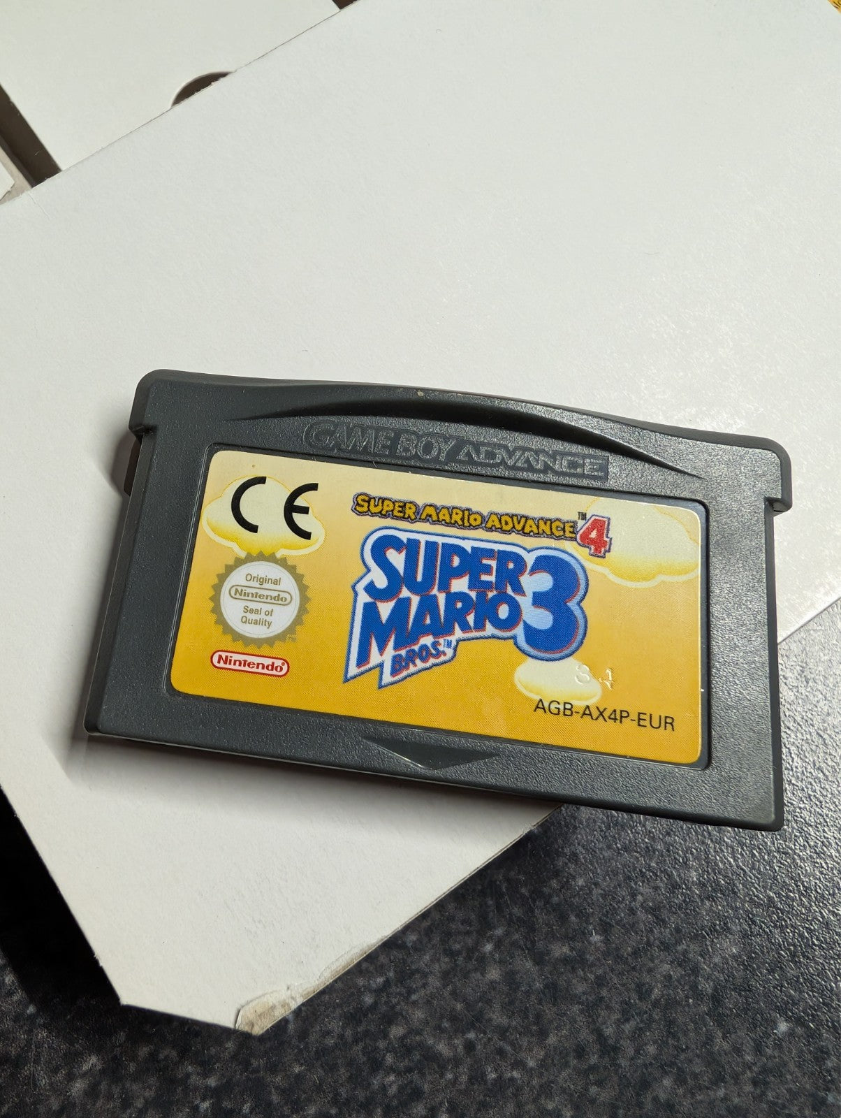 Super Mario Bros 3 Super Mario Advance 4 - Nintendo Gameboy Advance - Boxed CIB