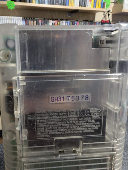 Nintendo Gameboy DMG Original - Clear - Tested Good Condition