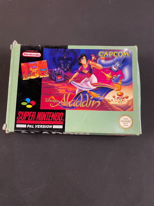 Disney's Aladdin - Nintendo SNES - Boxed & Complete
