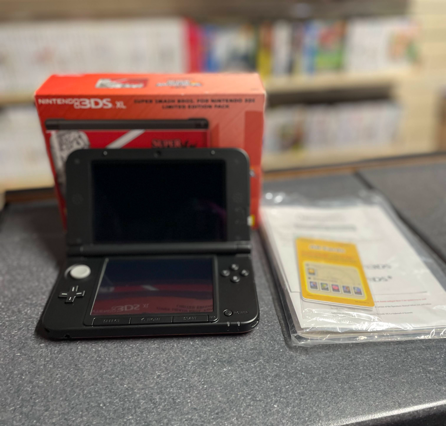 Nintendo 3DS XL - Super Smash Bros Edition - Boxed & Complete - MINT
