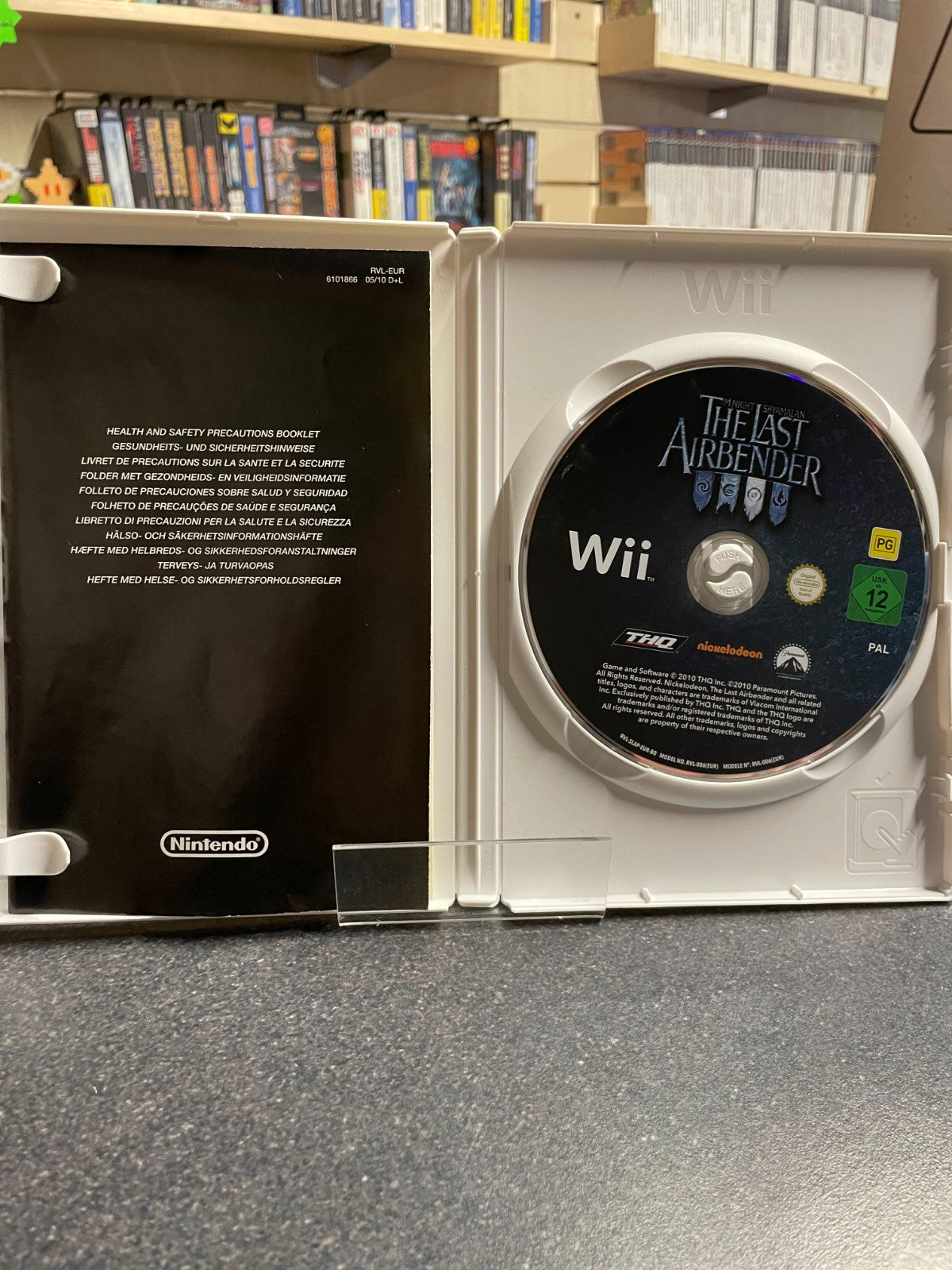 The Last Air Bender - Nintendo Wii  - Boxed with Manual