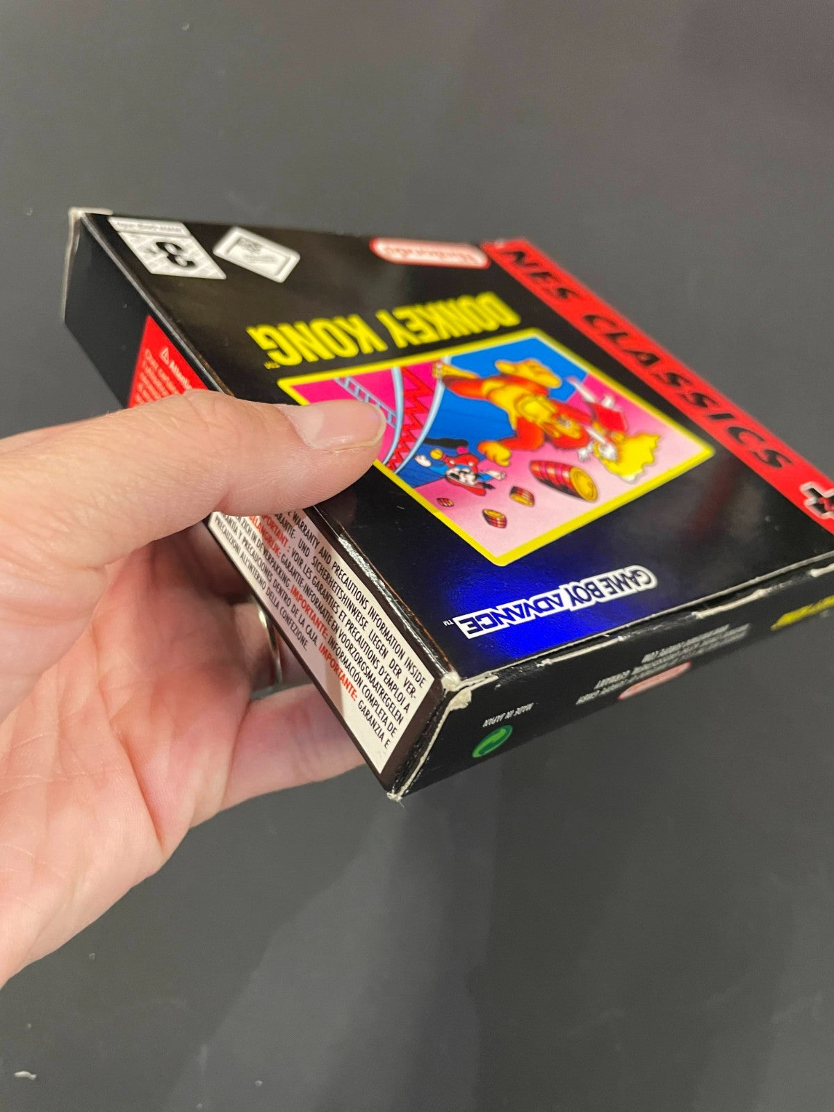 Donkey Kong - Nes Classics - Nintendo Game Boy Advance -Complete w/Manual