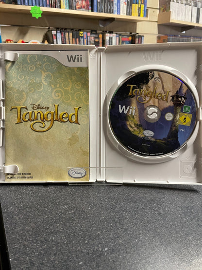 Disney Tangled - Nintendo Wii  - Boxed with Manual