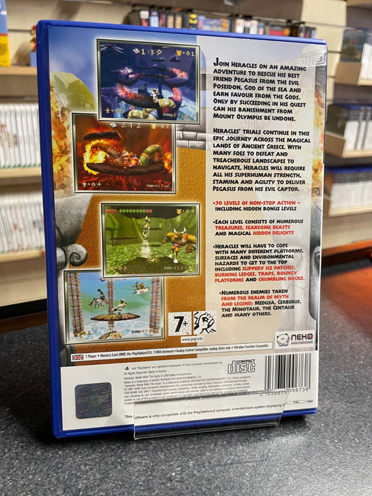 Heracles: Battle with the Gods - Sony Playstation 2 PS2 - Boxed w/Manual