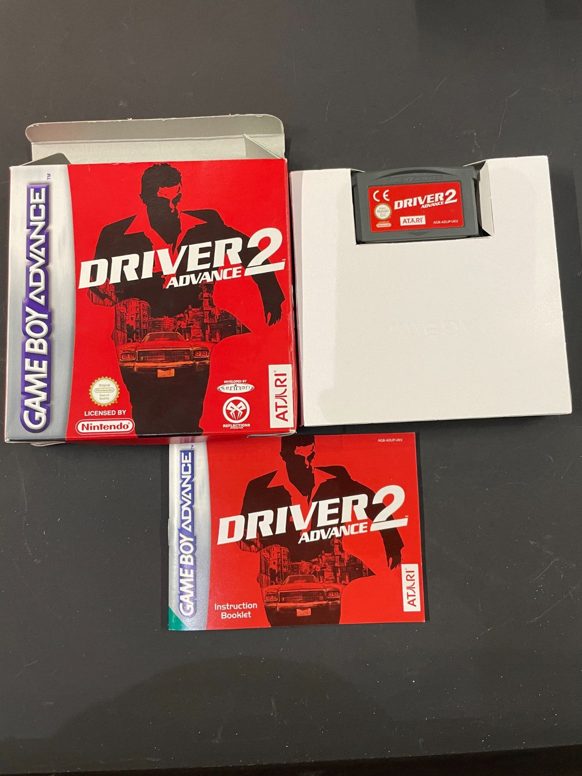 Driver Advance 2 - Nintendo Game Boy Advance - Boxed w/Manual