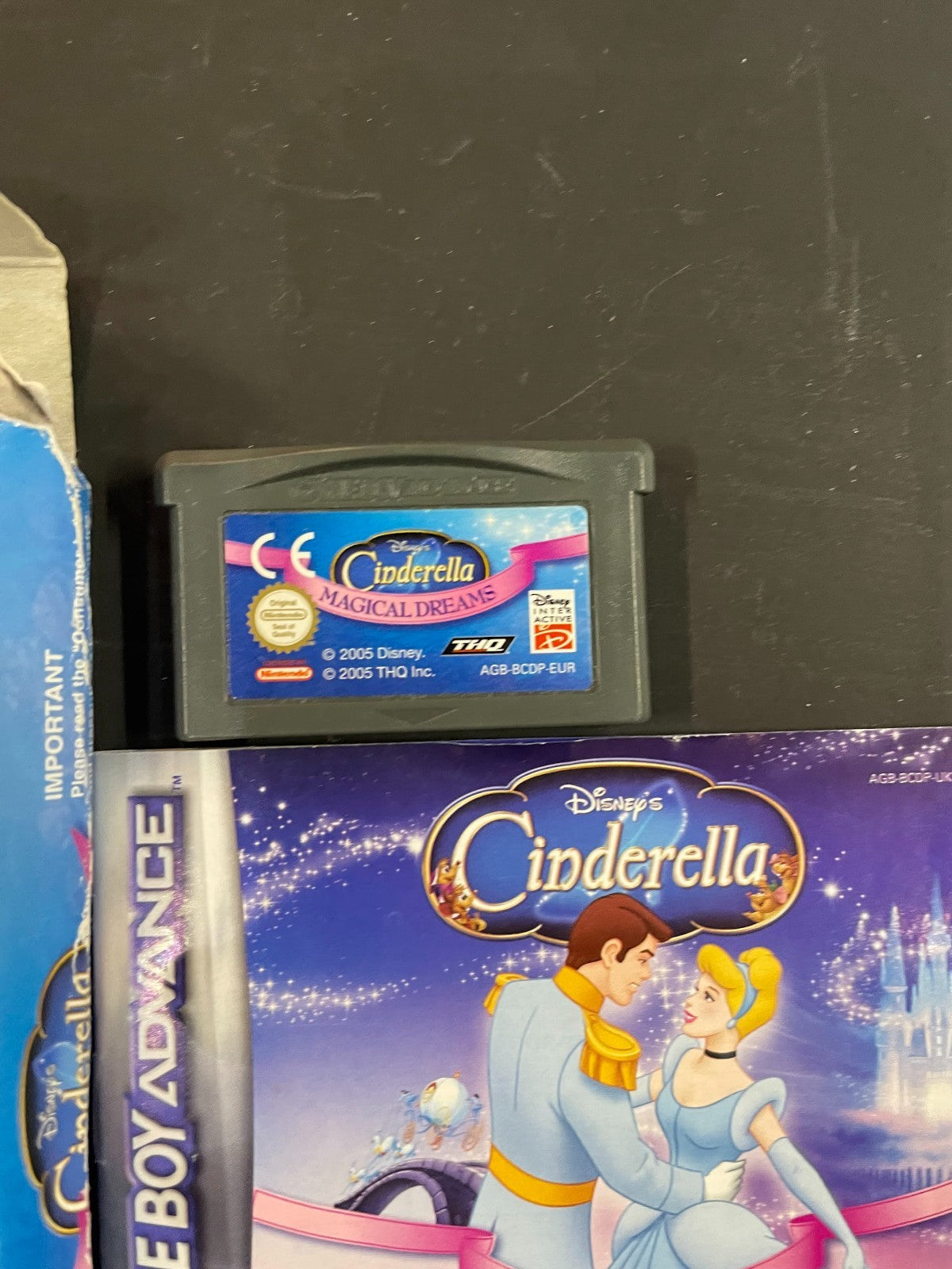 Disney's Cinderella - Nintendo Game Boy Advance - Boxed with Manual