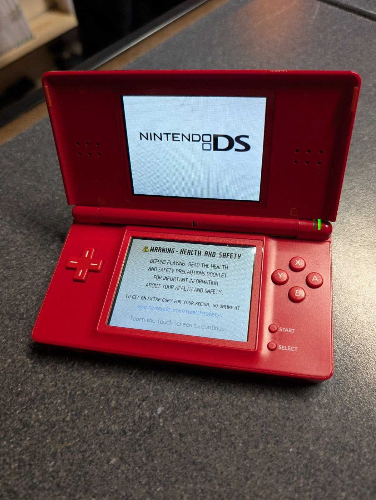Nintendo DS Lite - Red - Boxed Near Mint Condition