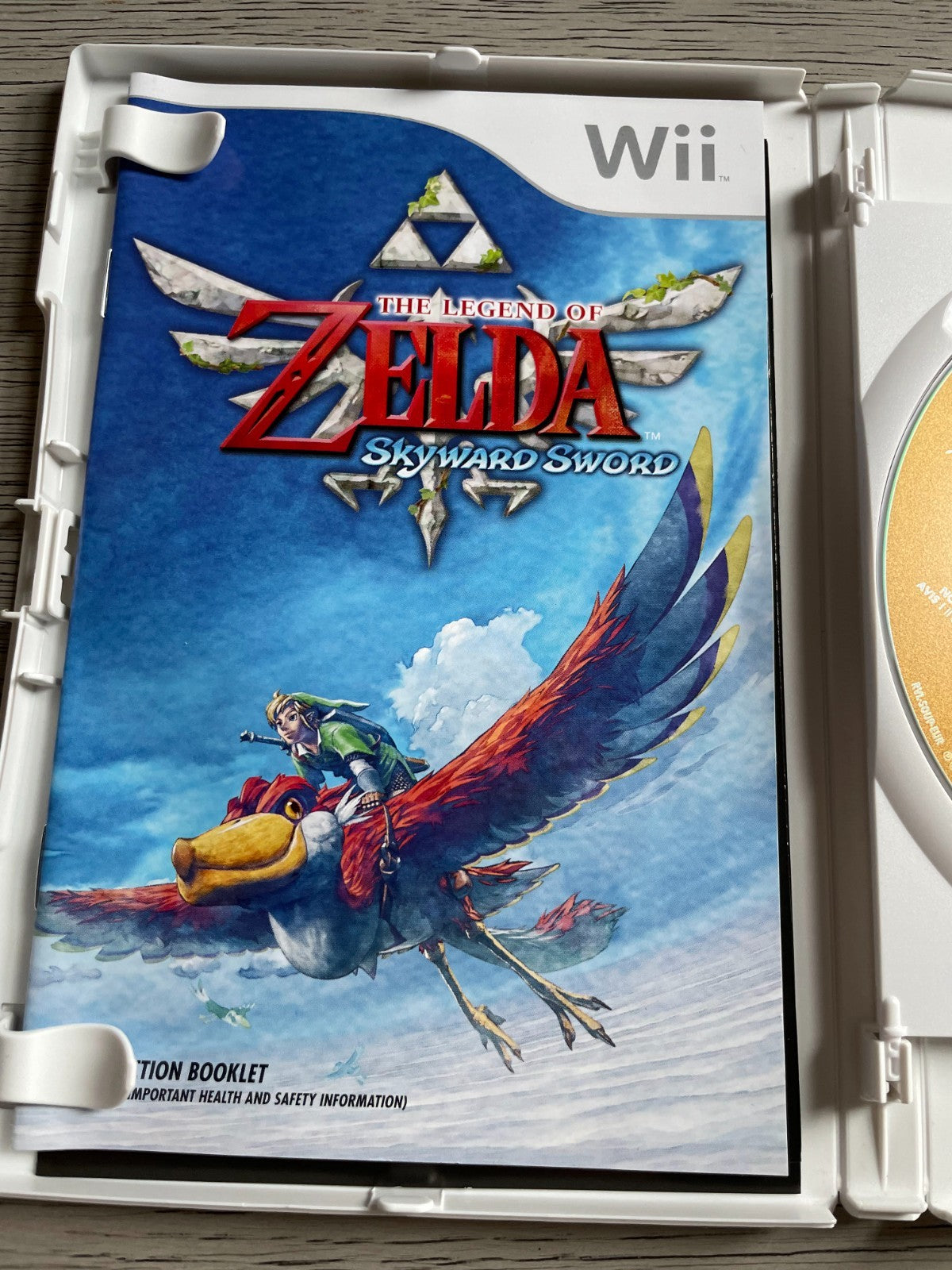 The Legend of Zelda: Skyward Sword - Nintendo Wii - Complete with Manual VGC