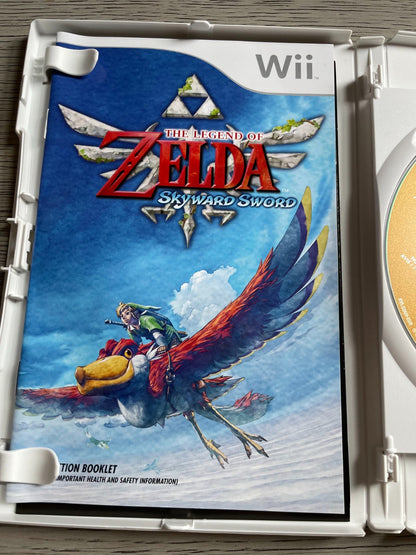 The Legend of Zelda: Skyward Sword - Nintendo Wii - Complete with Manual VGC