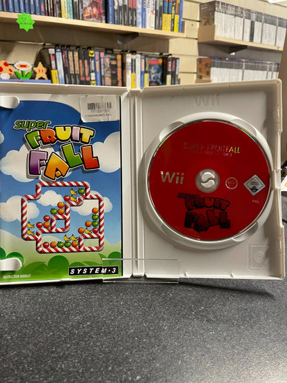 Super Fruit Fall - Nintendo Wii  - Boxed with Manual