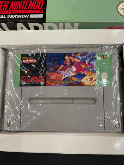 Disney's Aladdin - Nintendo SNES - Boxed & Complete