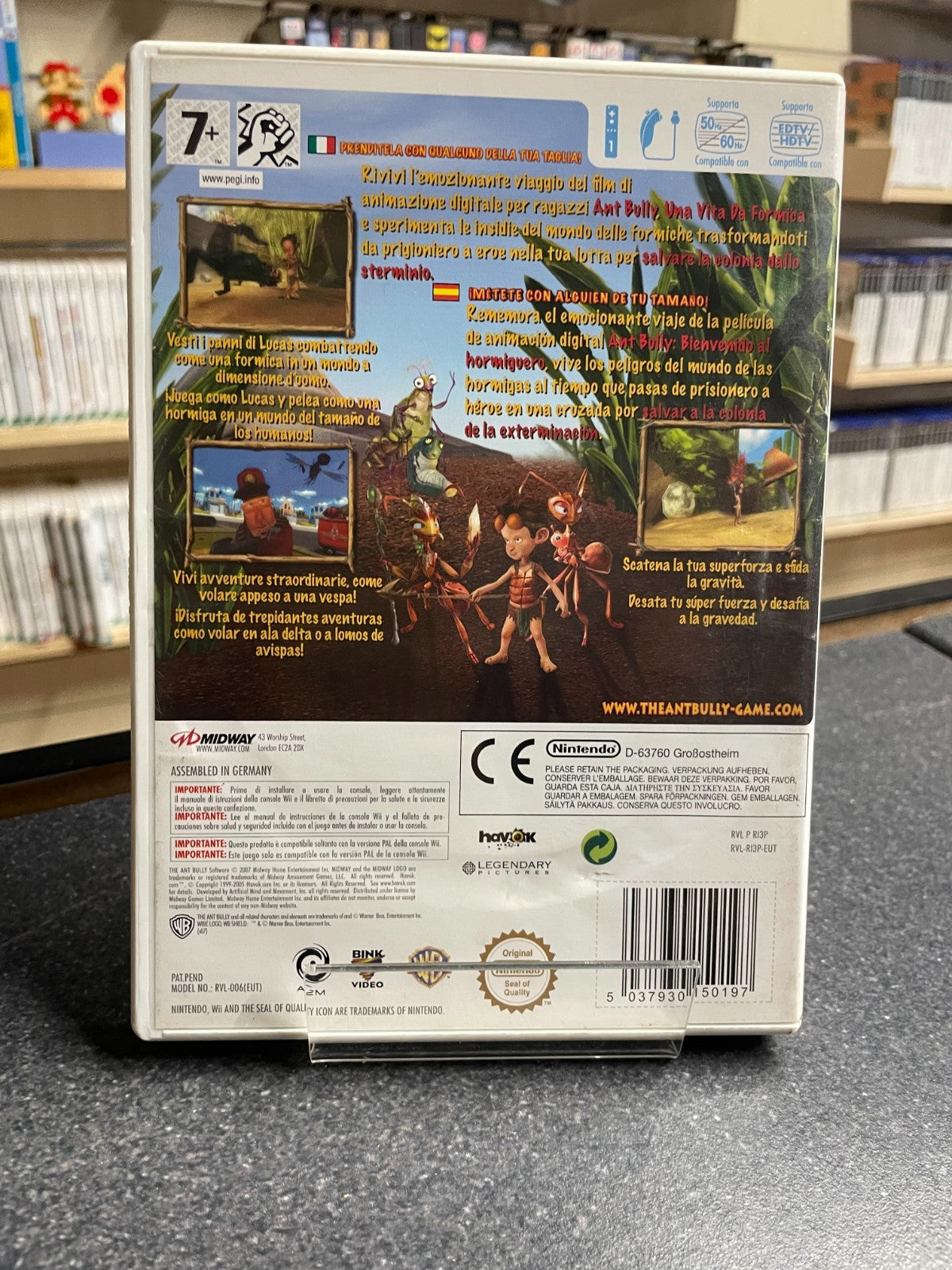 The Ant Bully - Nintendo Wii  - Boxed with Manual