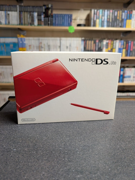 Nintendo DS Lite - Red - Boxed Near Mint Condition
