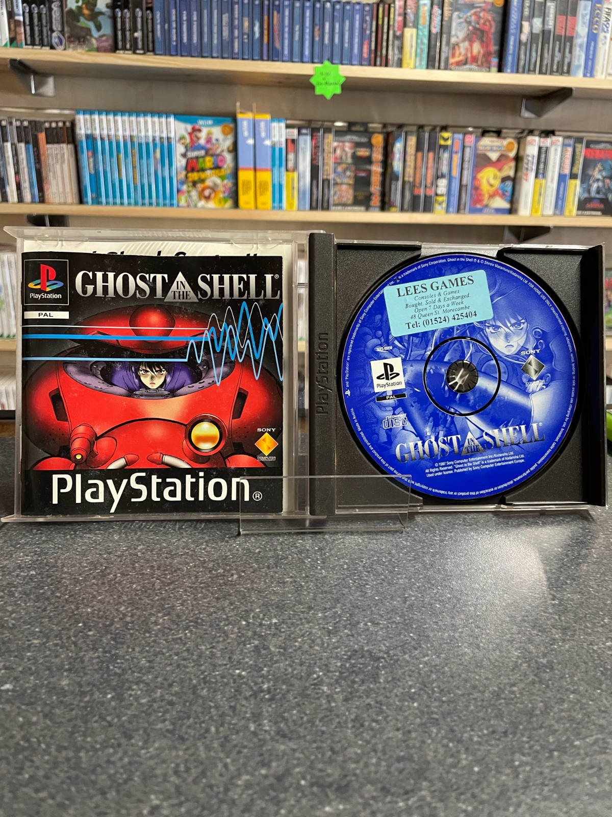 Ghost in the Shell - Play station 1 PS1 - Complete with Manual