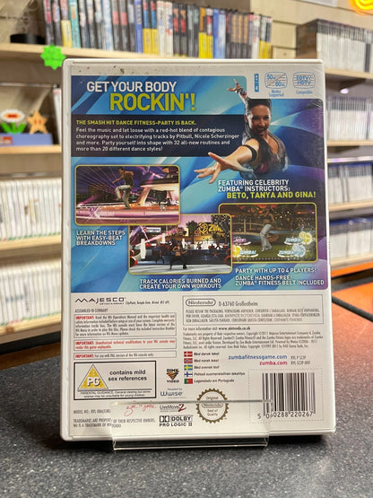 Zumba Fitness 2 - Nintendo Wii  - Boxed with Manual
