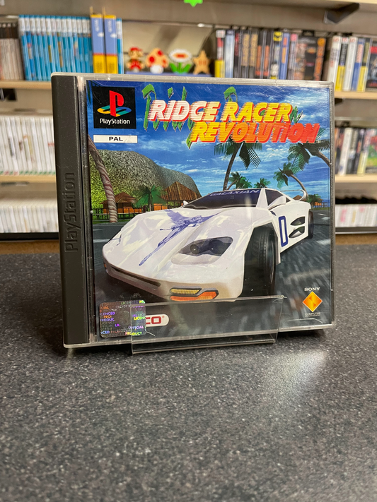 Ridge Racer Revolution - Sony PlayStation PS1 - Complete with Manual