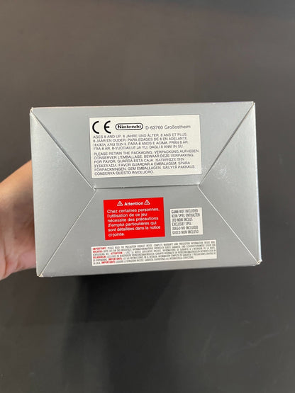Nintendo GameBoy Advance SP - Silver - Complete & Boxed