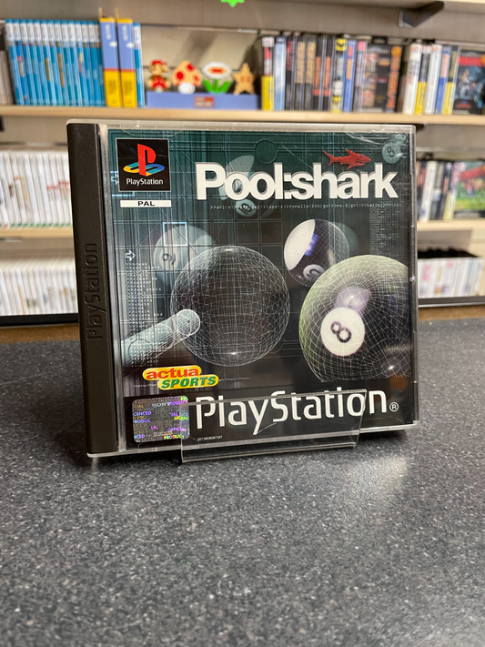 Pool: Shark - Sony Play station 1 PS1 - Complete with Manual