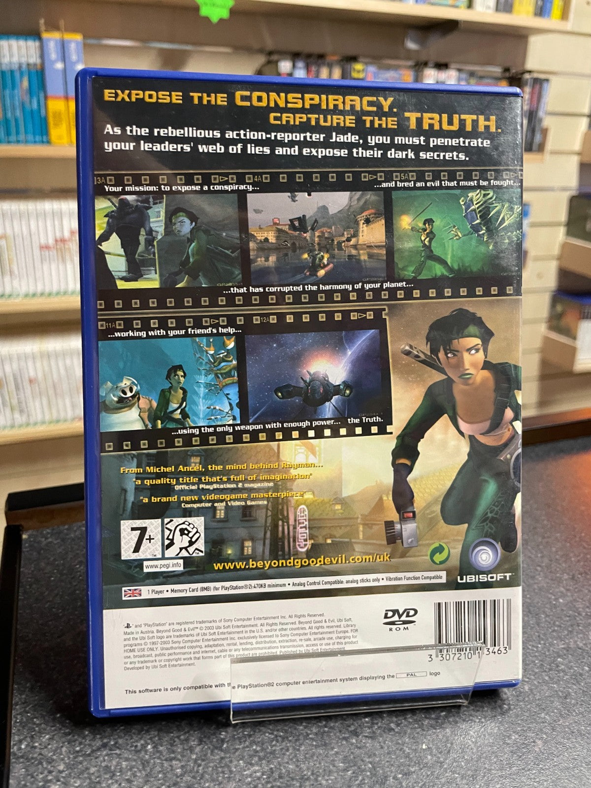 Beyond Good & Evil - Sony Playstation 2 PS2 - Boxed w/Manual