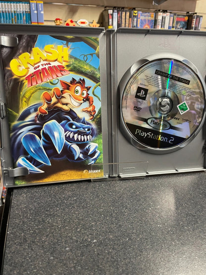 Crash of the Titans - Sony Playstation 2 PS2 - Boxed w/Manual